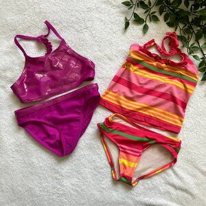 Toddler Swimsuit Bundle 4T 5T Est 1989 Place George 2-Piece GUC